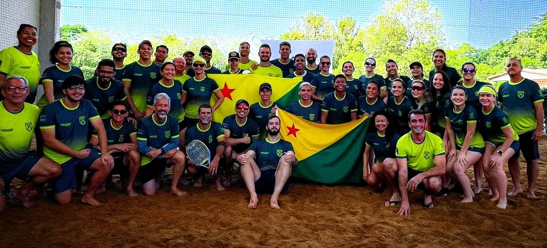 Delegação de Beach Tennis do Acre