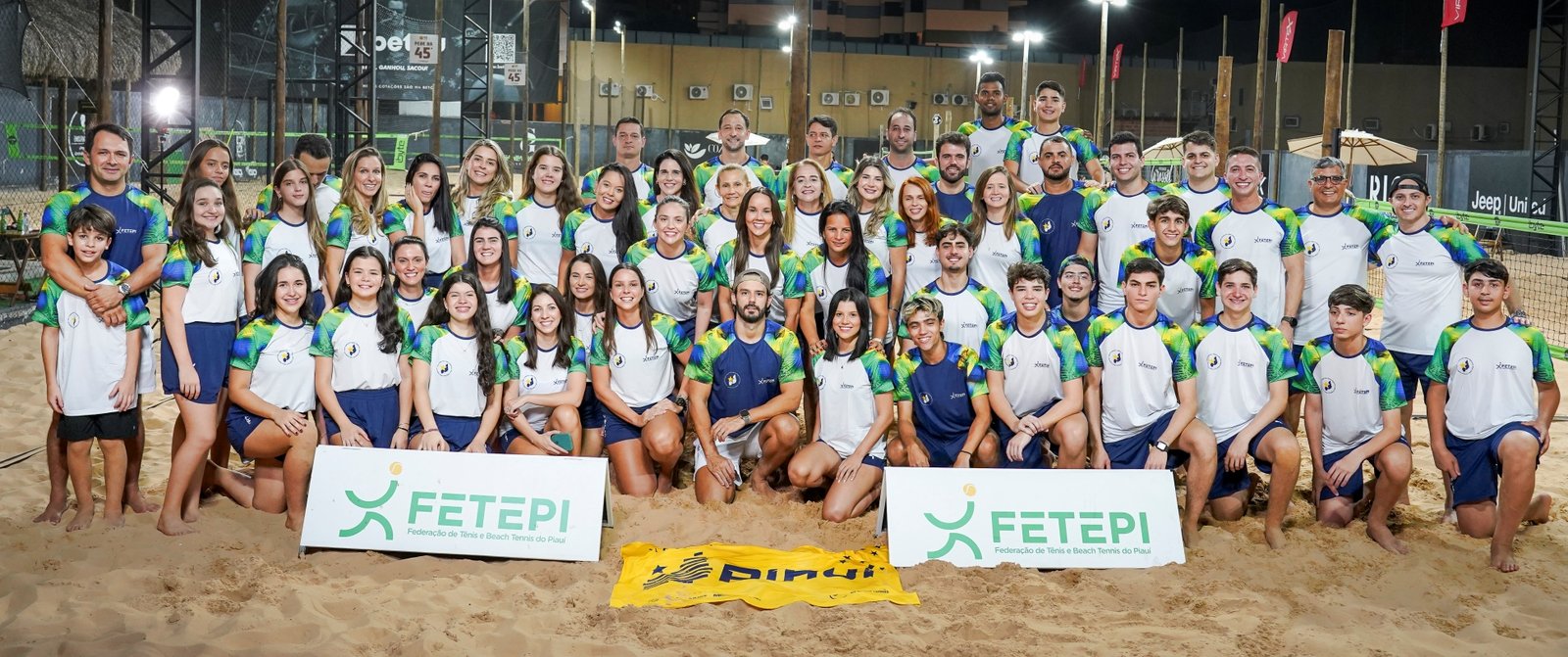 Delegação de Beach Tennis do Piauí